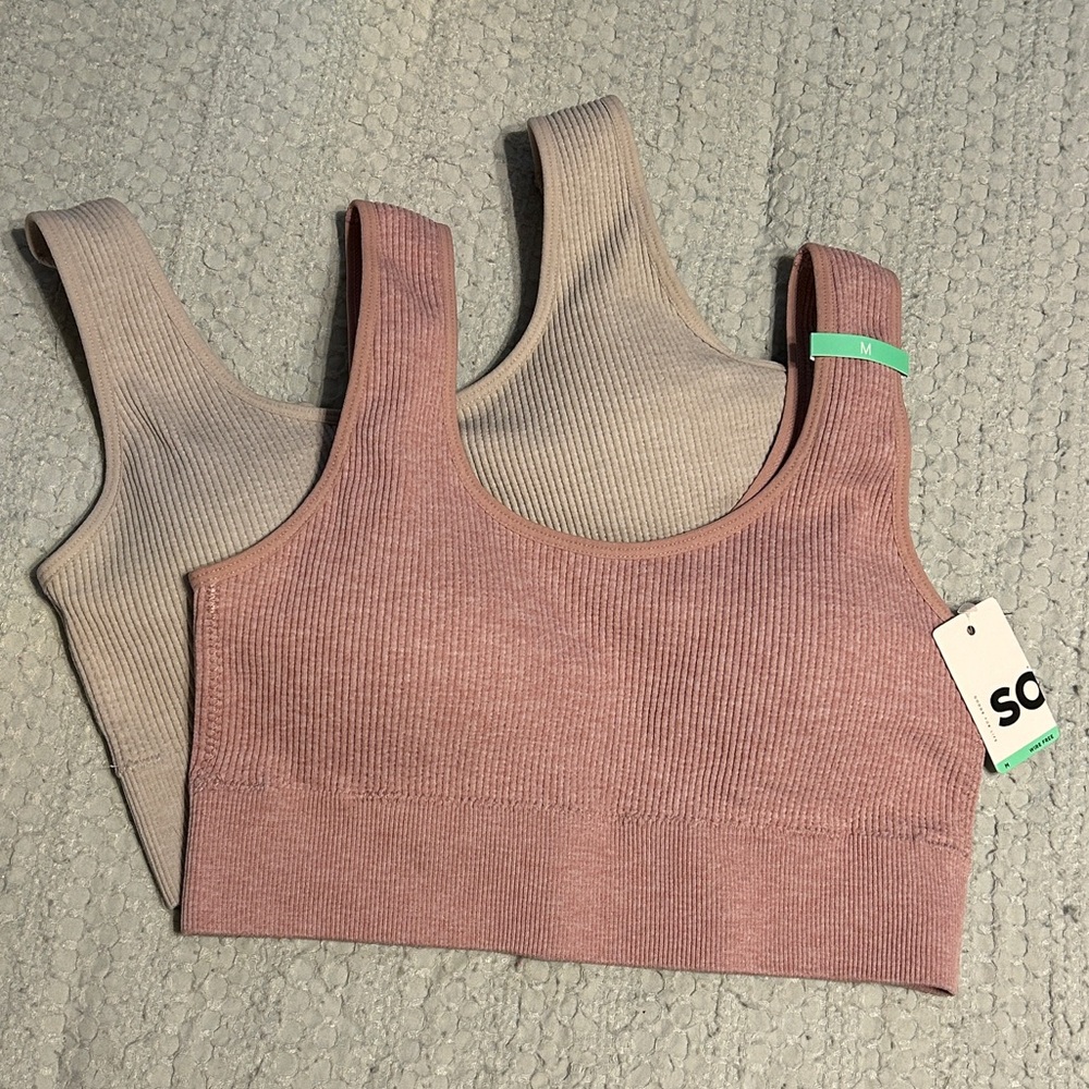 SO Two Medium Bralettes